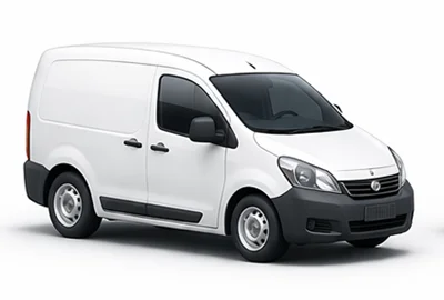 Prijevoznik Mali kombi Renault kangoo u Wondelgem Belgija